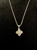Moissanite Clover Necklace