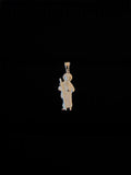 San Judas Moissanite Pendant