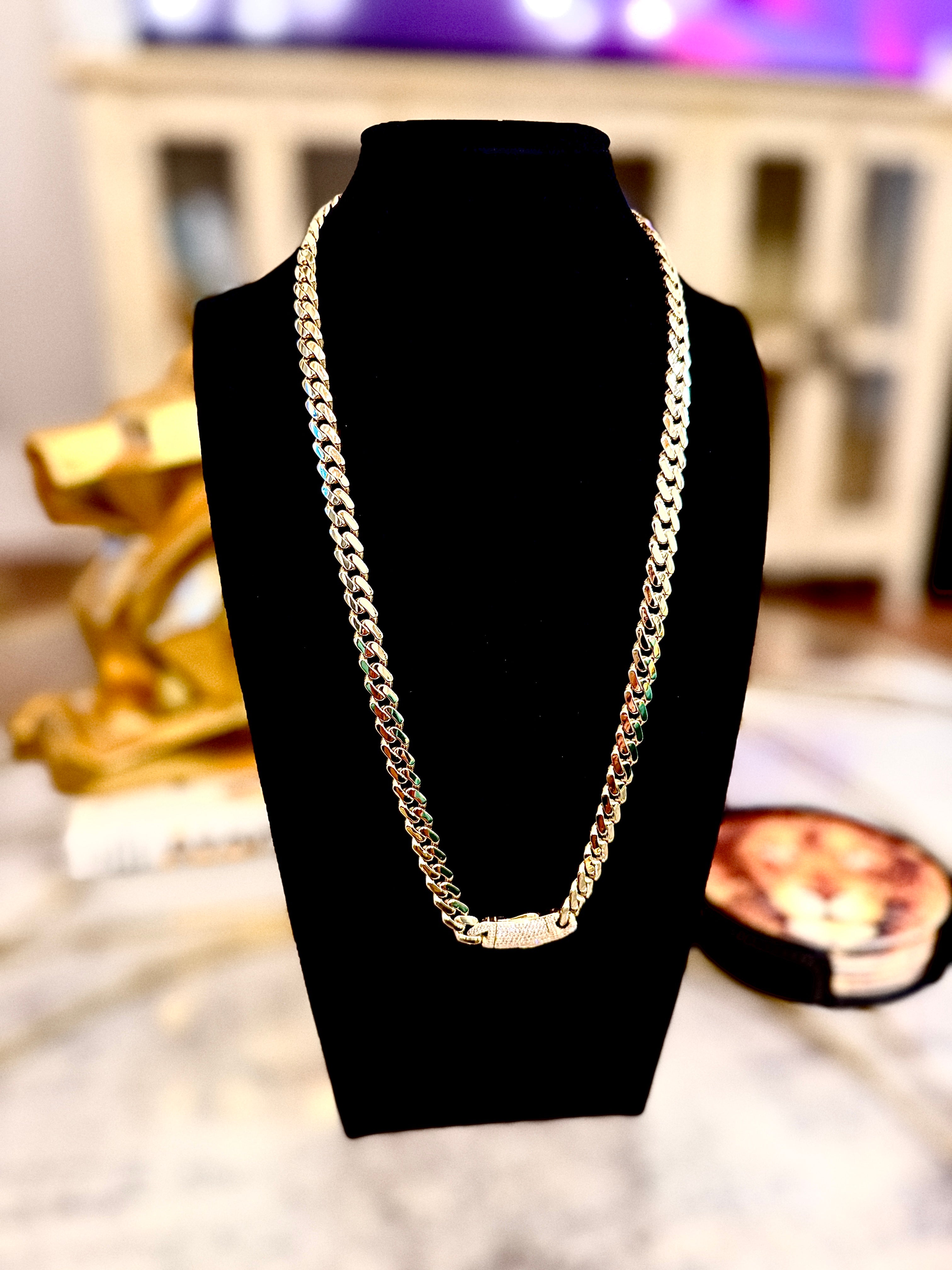 22” Mónaco 10k Gold Chain