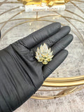 Vegeta Gold Moissanite Pendant